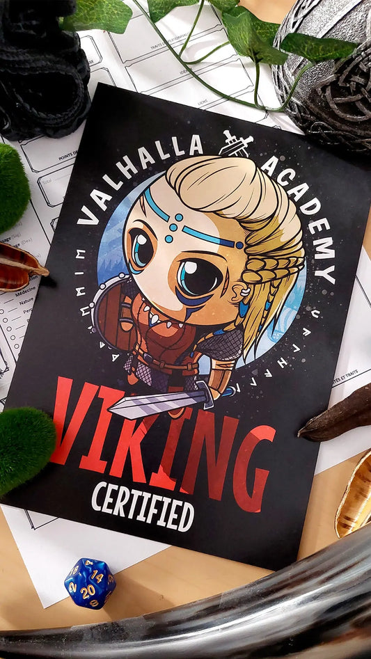 Guerrière Viking Certifiée Gavariel Art