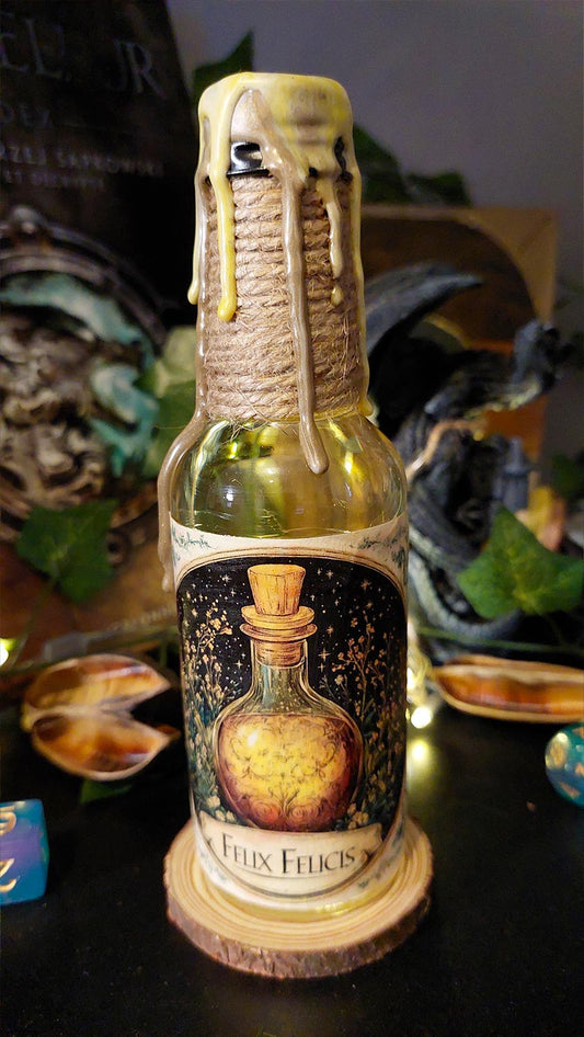 Potion Felix Felicis, réplique artisanale de la potion de chance liquide inspirée de Harry Potter